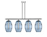 Innovations - 516-4I-PC-G557-10BL - Four Light Island Pendant - Ballston - Polished Chrome