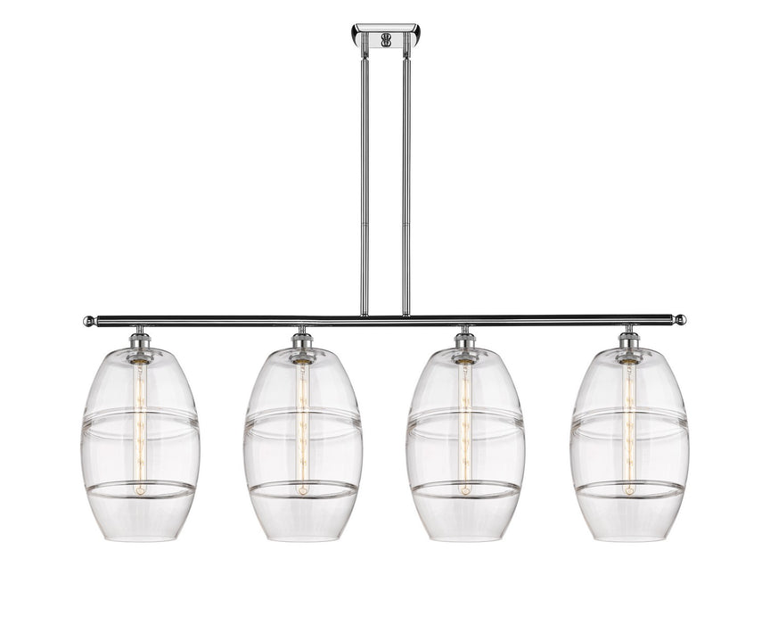 Innovations - 516-4I-PC-G557-10CL - Four Light Island Pendant - Ballston - Polished Chrome