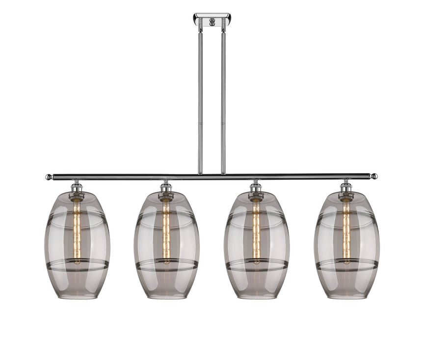 Innovations - 516-4I-PC-G557-10SM - Four Light Island Pendant - Ballston - Polished Chrome