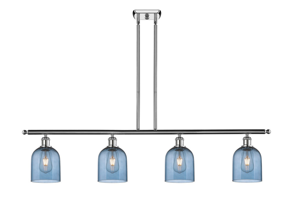 Innovations - 516-4I-PC-G558-6BL - Four Light Island Pendant - Ballston - Polished Chrome