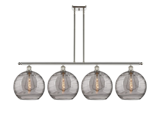 Innovations - 516-4I-PN-G1213-12SM - Four Light Island Pendant - Ballston - Polished Nickel