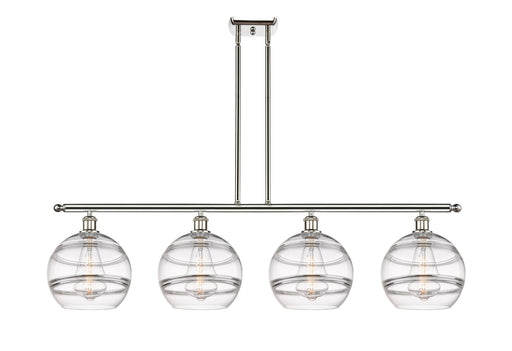 Innovations - 516-4I-PN-G556-10CL - Four Light Island Pendant - Ballston - Polished Nickel