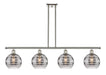 Innovations - 516-4I-PN-G556-8SM - Four Light Island Pendant - Ballston - Polished Nickel