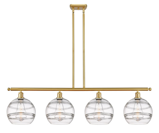 Innovations - 516-4I-SG-G556-10CL - Four Light Island Pendant - Ballston - Satin Gold