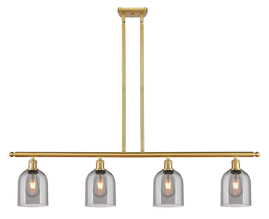 Innovations - 516-4I-SG-G558-6SM - Four Light Island Pendant - Ballston - Satin Gold