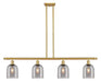 Innovations - 516-4I-SG-G558-6SM - Four Light Island Pendant - Ballston - Satin Gold