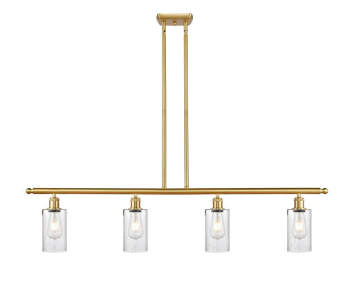 Innovations - 516-4I-SG-G804 - Four Light Island Pendant - Ballston - Satin Gold