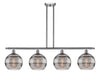 Innovations - 516-4I-SN-G556-10SM - Four Light Island Pendant - Ballston - Brushed Satin Nickel