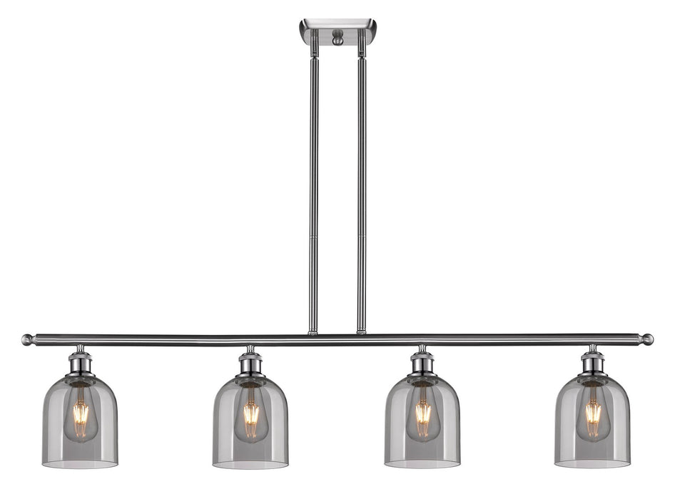 Innovations - 516-4I-SN-G558-6SM - Four Light Island Pendant - Ballston - Brushed Satin Nickel