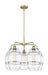 Innovations - 516-5CR-AB-G557-8CL - Five Light Chandelier - Downtown Urban - Antique Brass