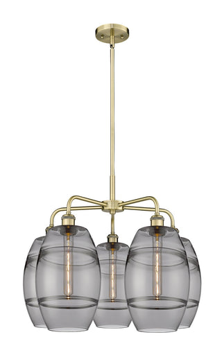 Downtown Urban Five Light Chandelier