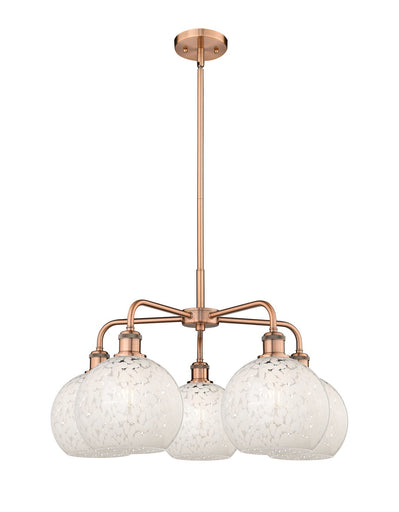 Ballston LED Chandelier Antique Copper