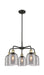 Innovations - 516-5CR-BAB-G558-6SM - Five Light Chandelier - Downtown Urban - Black Antique Brass