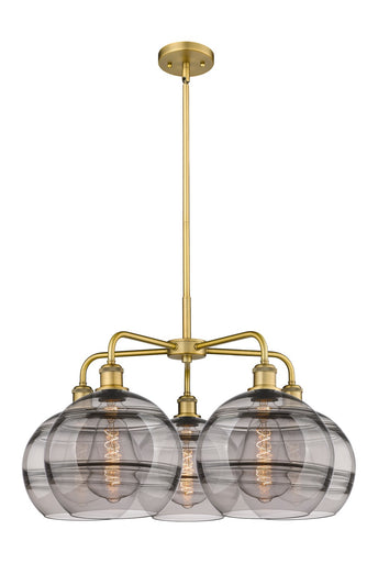 Ballston LED Chandelier Brushed Brass