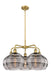 Innovations - 516-5CR-BB-G556-10SM - LED Chandelier - Downtown Urban - Brushed Brass