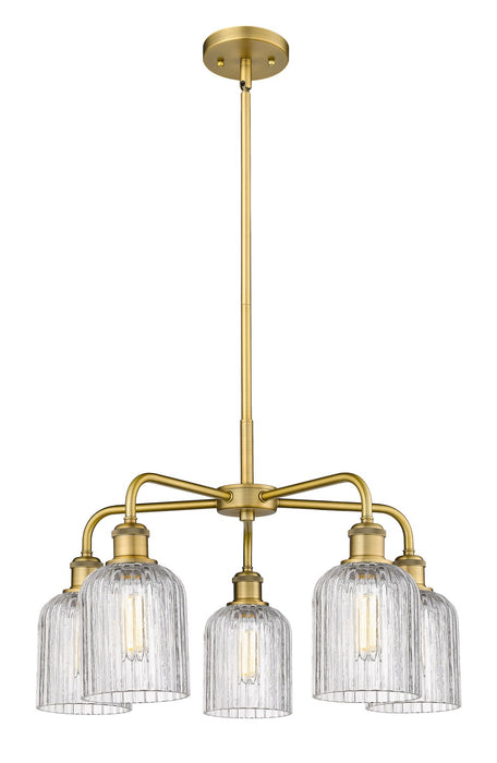 Innovations - 516-5CR-BB-G559-5CL - Five Light Chandelier - Downtown Urban - Brushed Brass