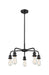Innovations - 516-5CR-BK - Five Light Chandelier - Downtown Urban - Matte Black