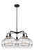 Innovations - 516-5CR-BK-G556-10CL - LED Chandelier - Downtown Urban - Matte Black