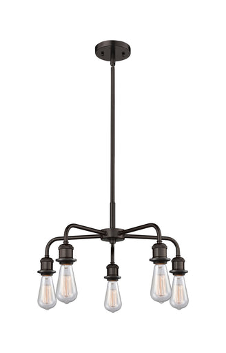 Ballston Five Light Chandelier Oil Rubbed Bronze