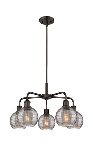 Ballston Five Light Chandelier Oil Rubbed Bronze