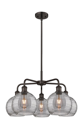 Ballston Five Light Chandelier Oil Rubbed Bronze