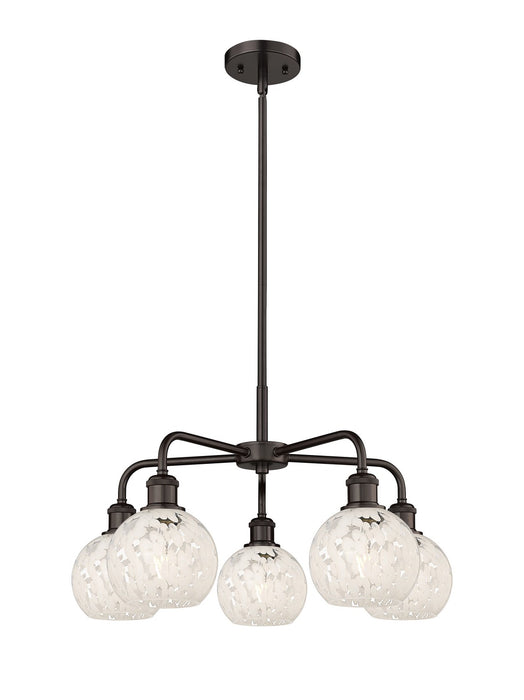 Innovations - 516-5CR-OB-G1216-6WM - LED Chandelier - Downtown Urban - Oil Rubbed Bronze