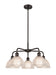 Innovations - 516-5CR-OB-G422 - Five Light Chandelier - Downtown Urban - Oil Rubbed Bronze