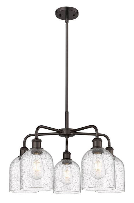 Innovations - 516-5CR-OB-G558-6SDY - Five Light Chandelier - Downtown Urban - Oil Rubbed Bronze