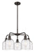 Innovations - 516-5CR-OB-G558-6SDY - Five Light Chandelier - Downtown Urban - Oil Rubbed Bronze