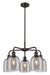 Innovations - 516-5CR-OB-G558-6SM - Five Light Chandelier - Downtown Urban - Oil Rubbed Bronze