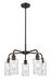 Innovations - 516-5CR-OB-G804 - Five Light Chandelier - Downtown Urban - Oil Rubbed Bronze