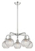 Innovations - 516-5CR-PC-G122C-6CL - Five Light Chandelier - Downtown Urban - Polished Chrome