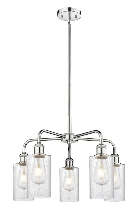 Innovations - 516-5CR-PC-G804 - Five Light Chandelier - Downtown Urban - Polished Chrome