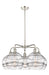 Innovations - 516-5CR-PN-G556-10CL - LED Chandelier - Downtown Urban - Polished Nickel