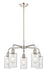 Innovations - 516-5CR-PN-G804 - Five Light Chandelier - Downtown Urban - Polished Nickel