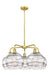 Innovations - 516-5CR-SG-G556-10CL - LED Chandelier - Downtown Urban - Satin Gold