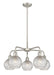 Innovations - 516-5CR-SN-G122C-6CL - Five Light Chandelier - Downtown Urban - Satin Nickel