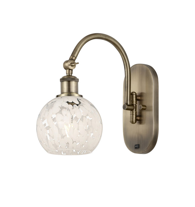 Innovations - 518-1W-AB-G1216-6WM - LED Wall Sconce - Ballston - Antique Brass
