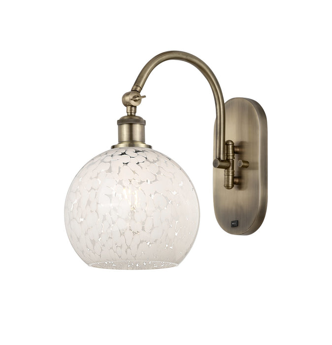 Innovations - 518-1W-AB-G1216-8WM - LED Wall Sconce - Ballston - Antique Brass