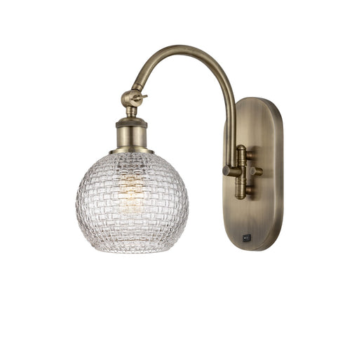Ballston One Light Wall Sconce Antique Brass