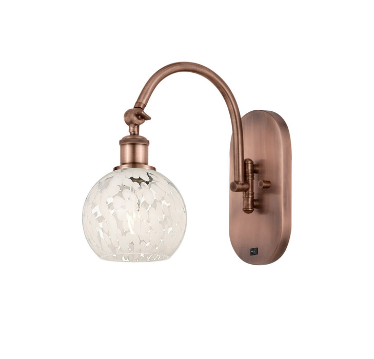Innovations - 518-1W-AC-G1216-6WM - LED Wall Sconce - Ballston - Antique Copper