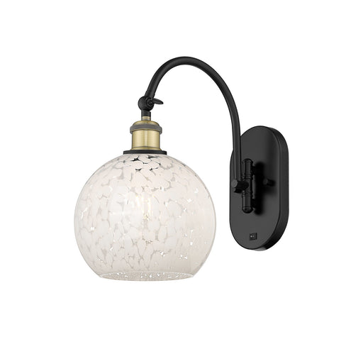 Ballston LED Wall Sconce Black Antique Brass