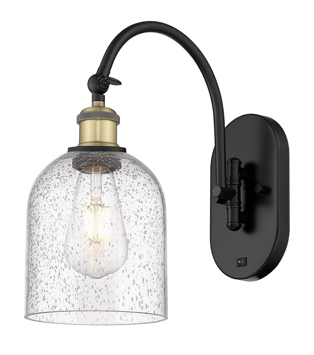 Innovations - 518-1W-BAB-G558-6SDY - One Light Wall Sconce - Ballston - Black Antique Brass