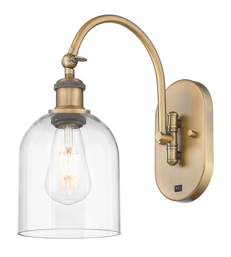 Ballston One Light Wall Sconce Brushed Brass