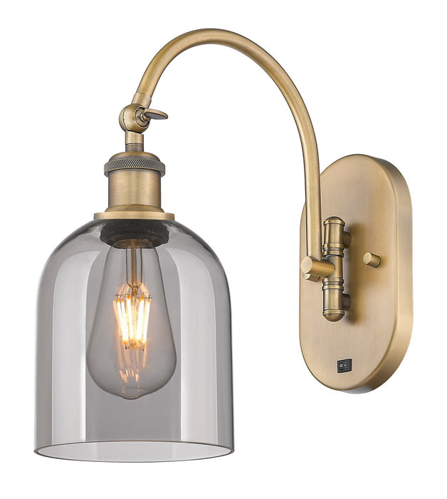 Innovations - 518-1W-BB-G558-6SM - One Light Wall Sconce - Ballston - Brushed Brass