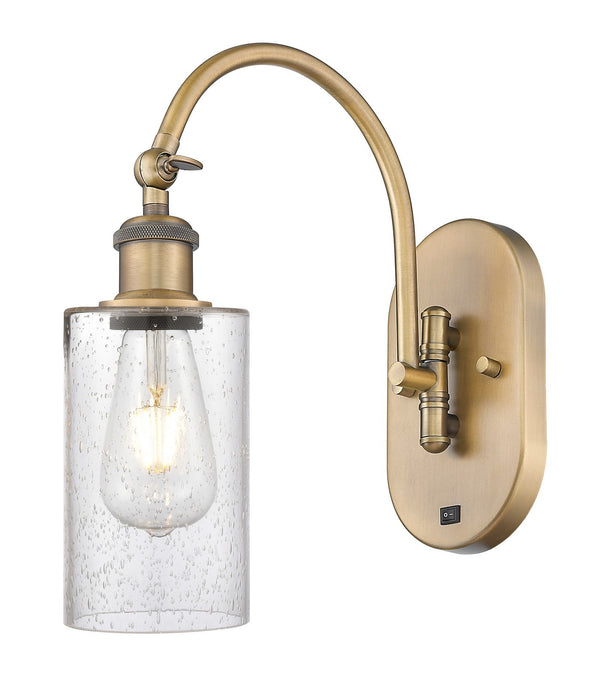 Innovations - 518-1W-BB-G804 - One Light Wall Sconce - Ballston - Brushed Brass