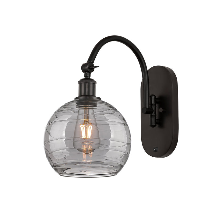 Innovations - 518-1W-OB-G1213-8SM - One Light Wall Sconce - Ballston - Oil Rubbed Bronze