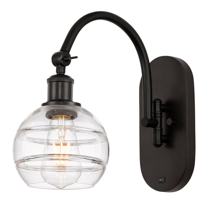 Innovations - 518-1W-OB-G556-6CL - One Light Wall Sconce - Ballston - Oil Rubbed Bronze