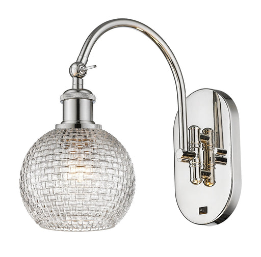 Ballston One Light Wall Sconce Polished Nickel