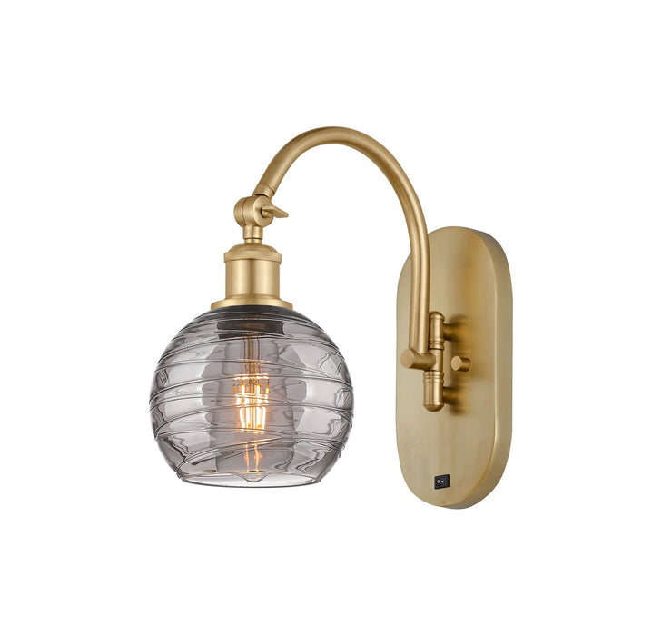 Innovations - 518-1W-SG-G1213-6SM - One Light Wall Sconce - Ballston - Satin Gold
